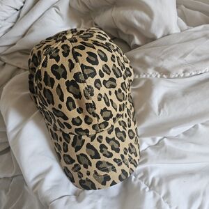 Leopard hat